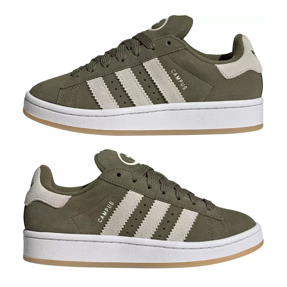 Brand New Adidas Campus 00’s Dark Khaki size 5Y or 6.5W